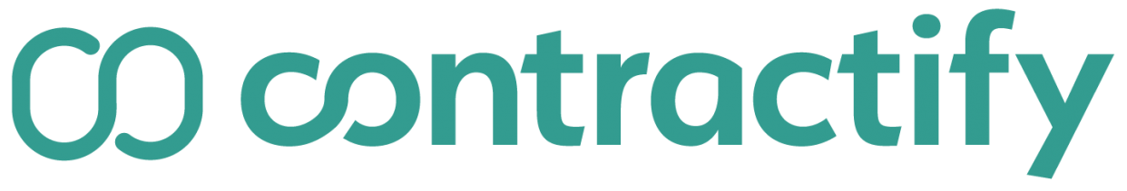 Logo Contractify kleur
